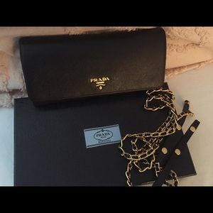 Prada Saffiano Leather Wallet